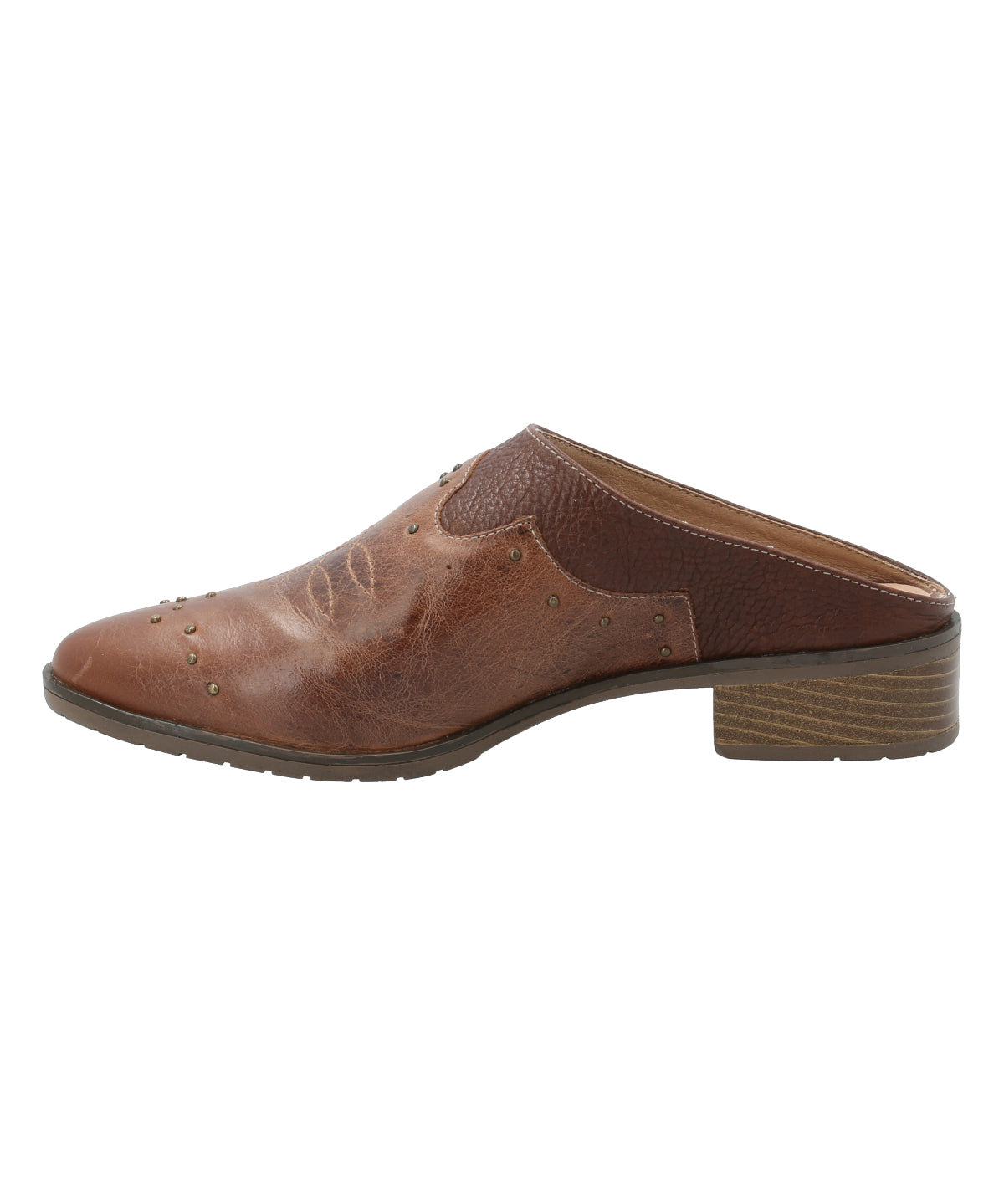 Zapato Cuero Mujer Mayza Café Rockford