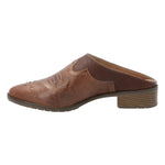 Zapato Cuero Mujer Mayza Café Rockford