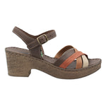 Sandalia Cuero Mujer Dalia Naranjo Rockford