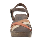 Sandalia Cuero Mujer Dalia Naranjo Rockford