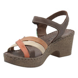 Sandalia Cuero Mujer Dalia Naranjo Rockford