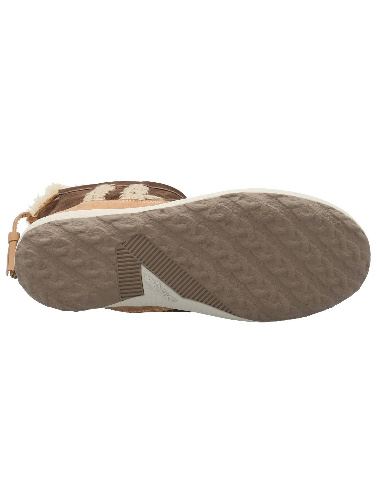 Botín Cuero Mujer Andalea Chocolate Rockford