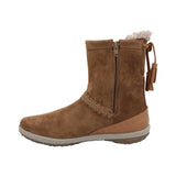 Botin Cuero Mujer Andalea Café