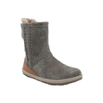 Botin Cuero Mujer Andalea Gris