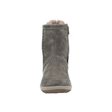 Botin Cuero Mujer Andalea Gris