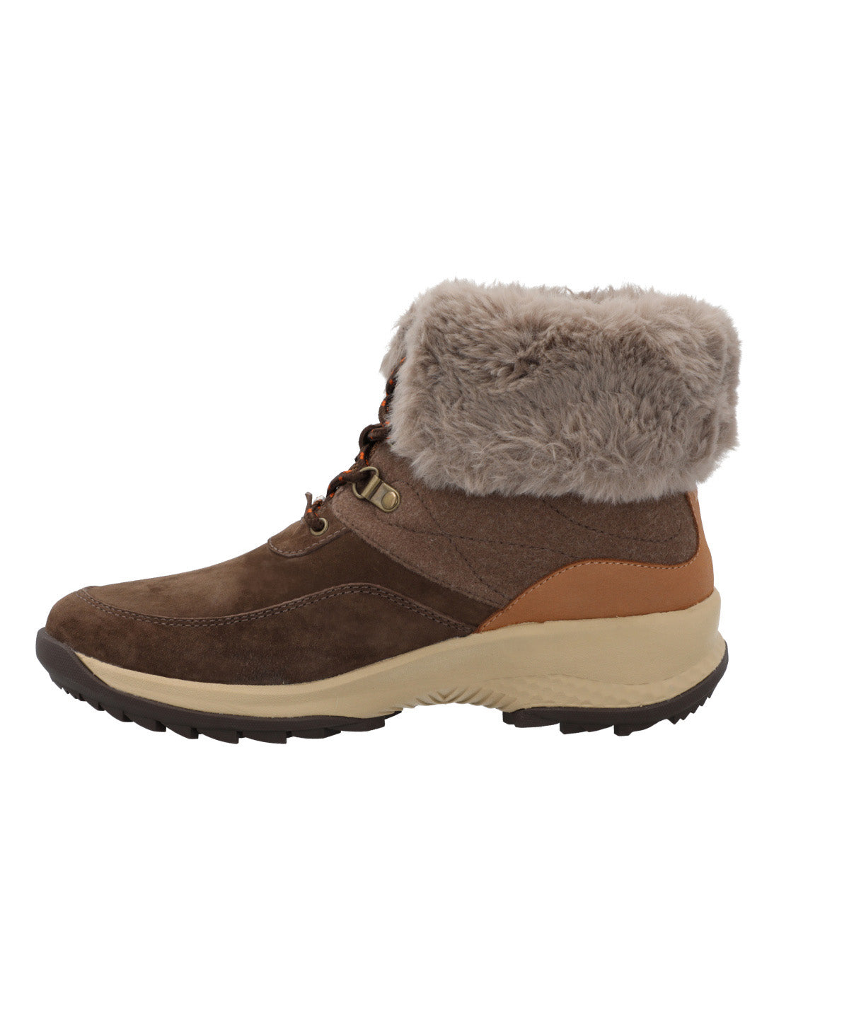 Botin Cuero Mujer Bimba Café