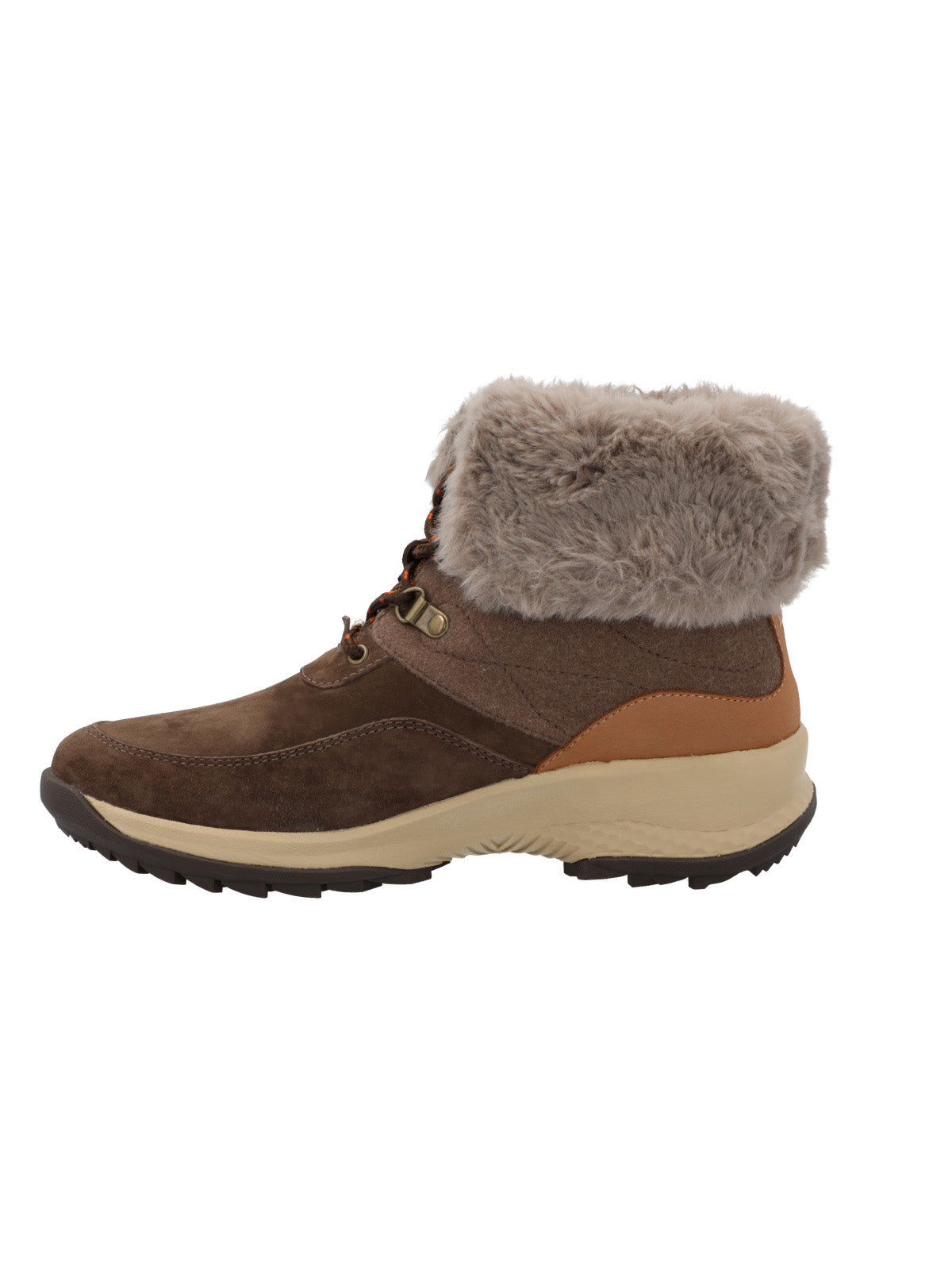 Botin Cuero Mujer Bimba Café