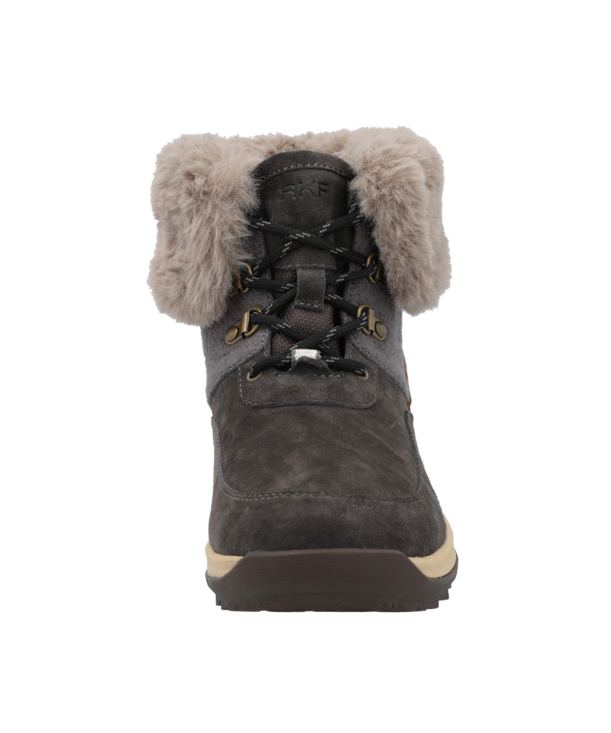 Botin Cuero Mujer Bimba Gris