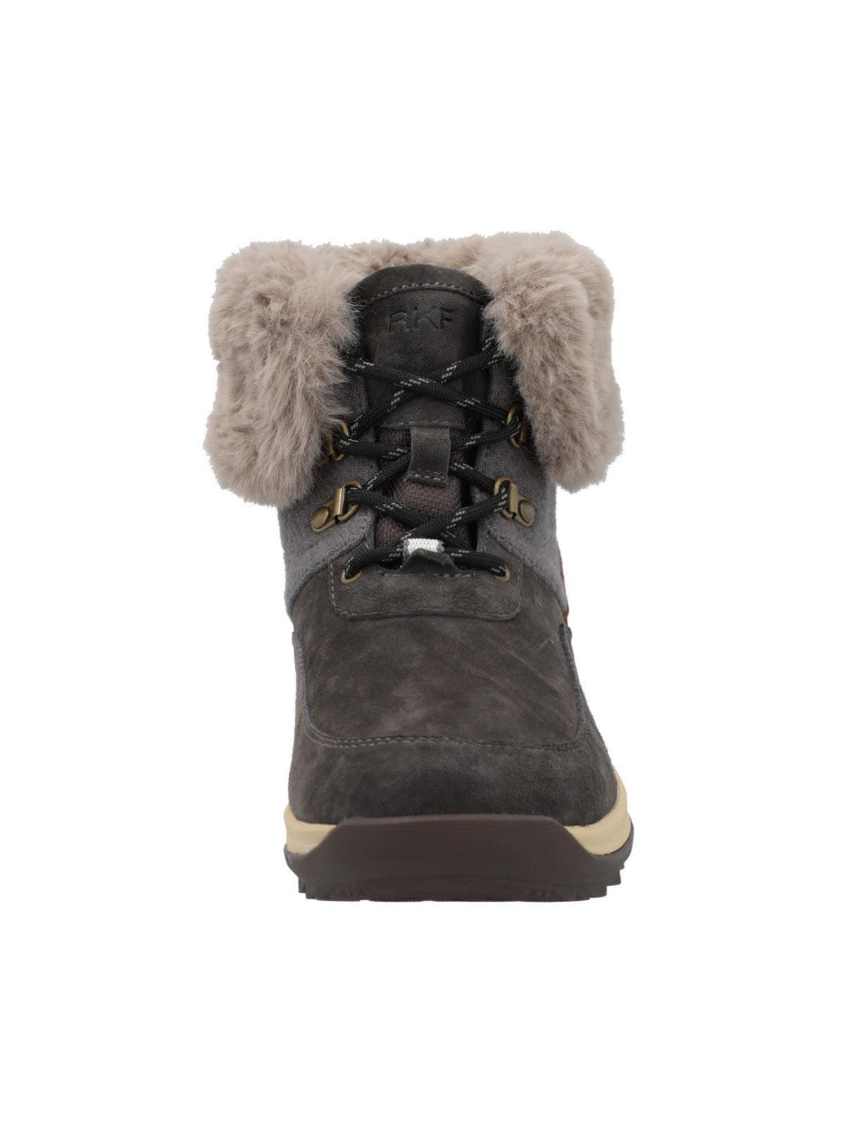 Botin Cuero Mujer Bimba Gris