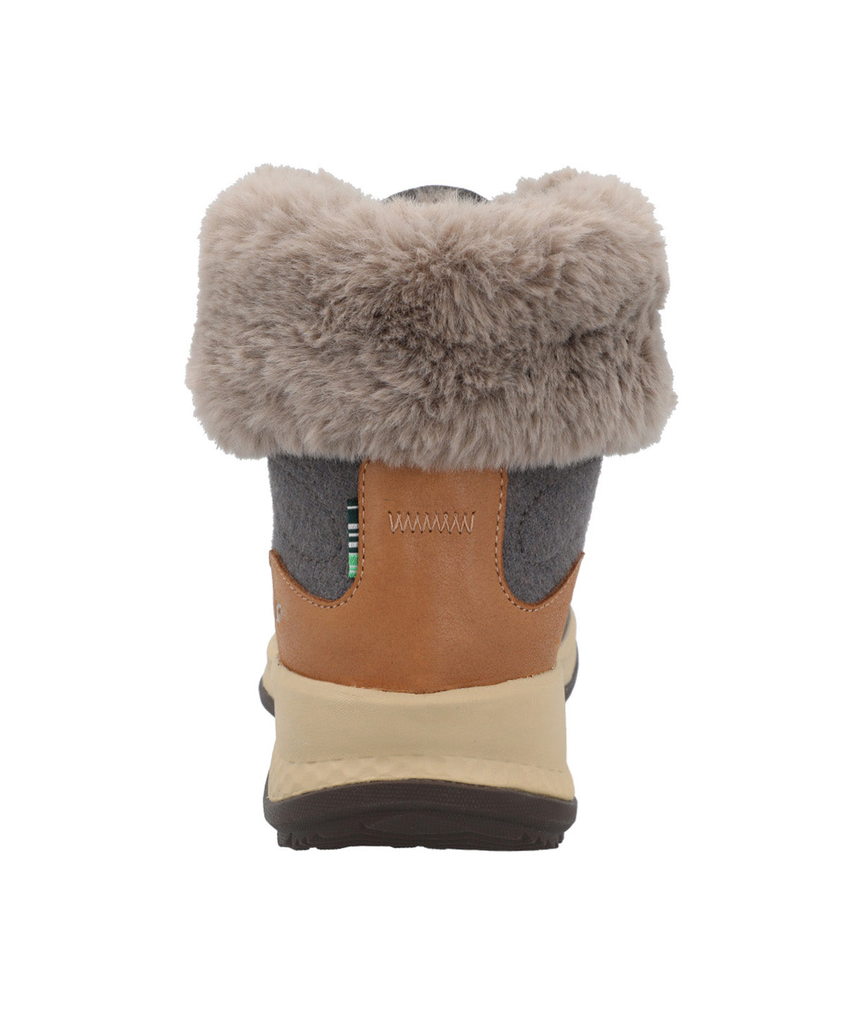 Botin Cuero Mujer Bimba Gris