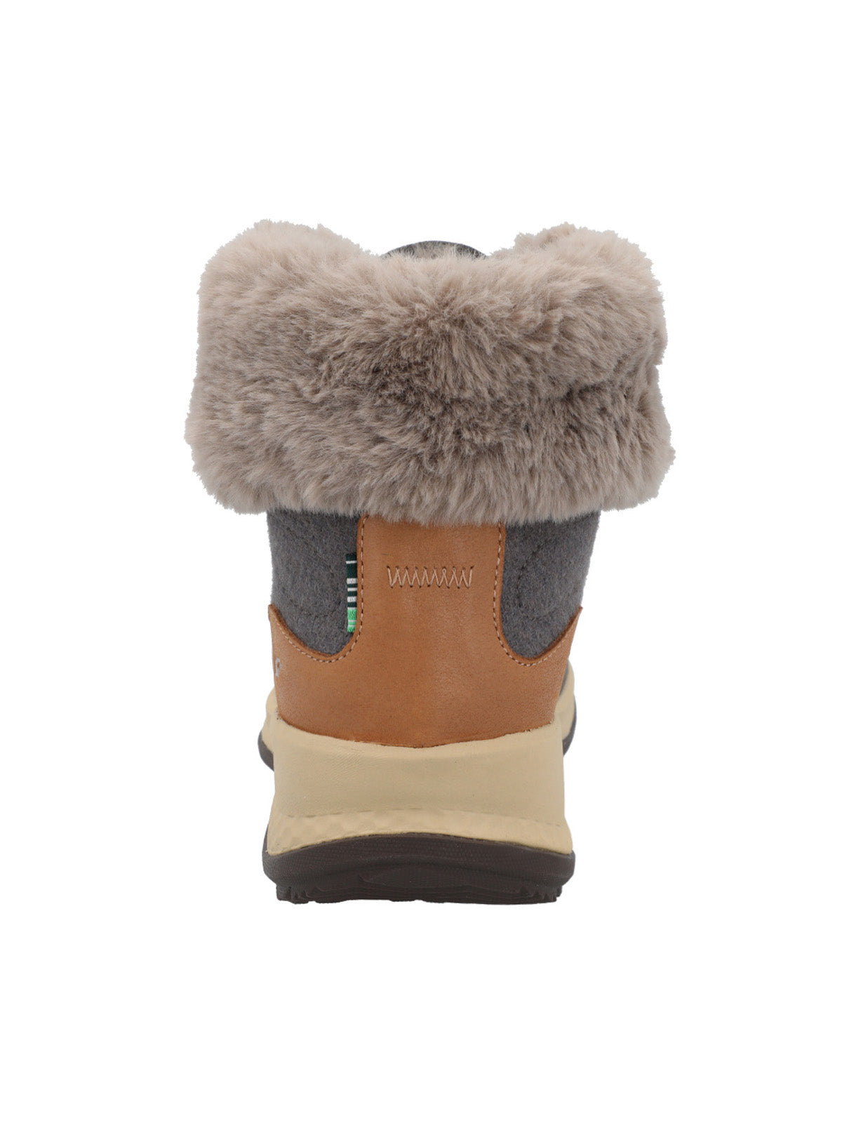 Botin Cuero Mujer Bimba Gris