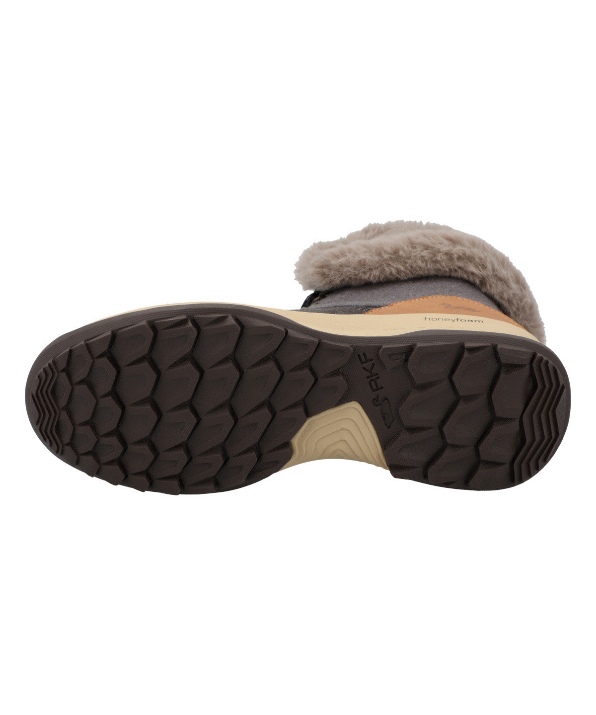 Botin Cuero Mujer Bimba Gris