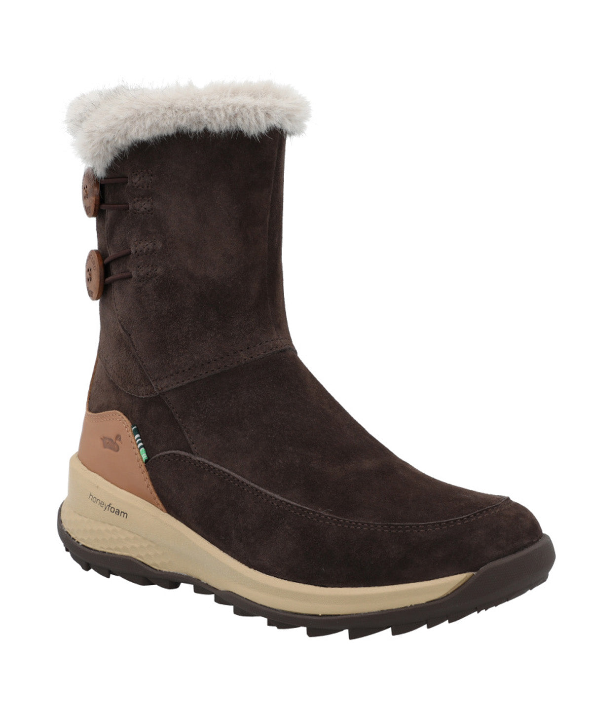Botin Cuero Mujer Varja Café