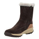 Botin Cuero Mujer Varja Café