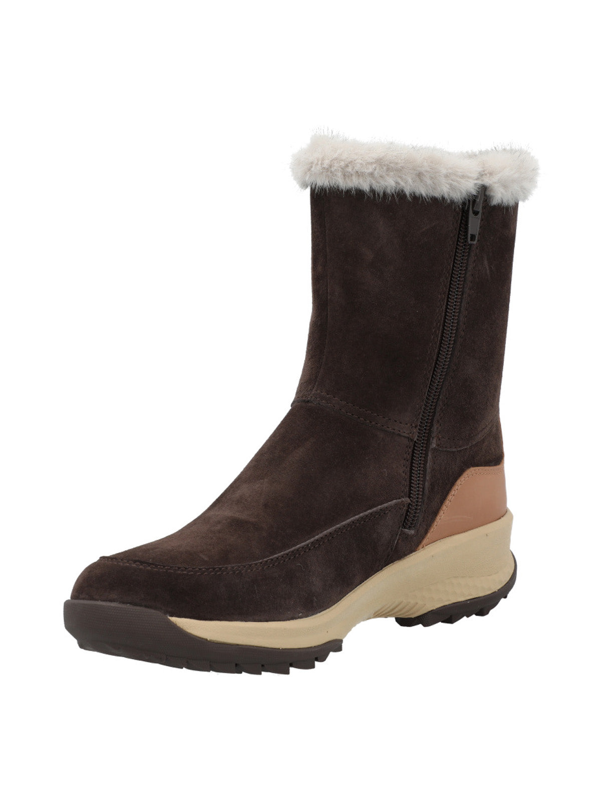 Botin Cuero Mujer Varja Café