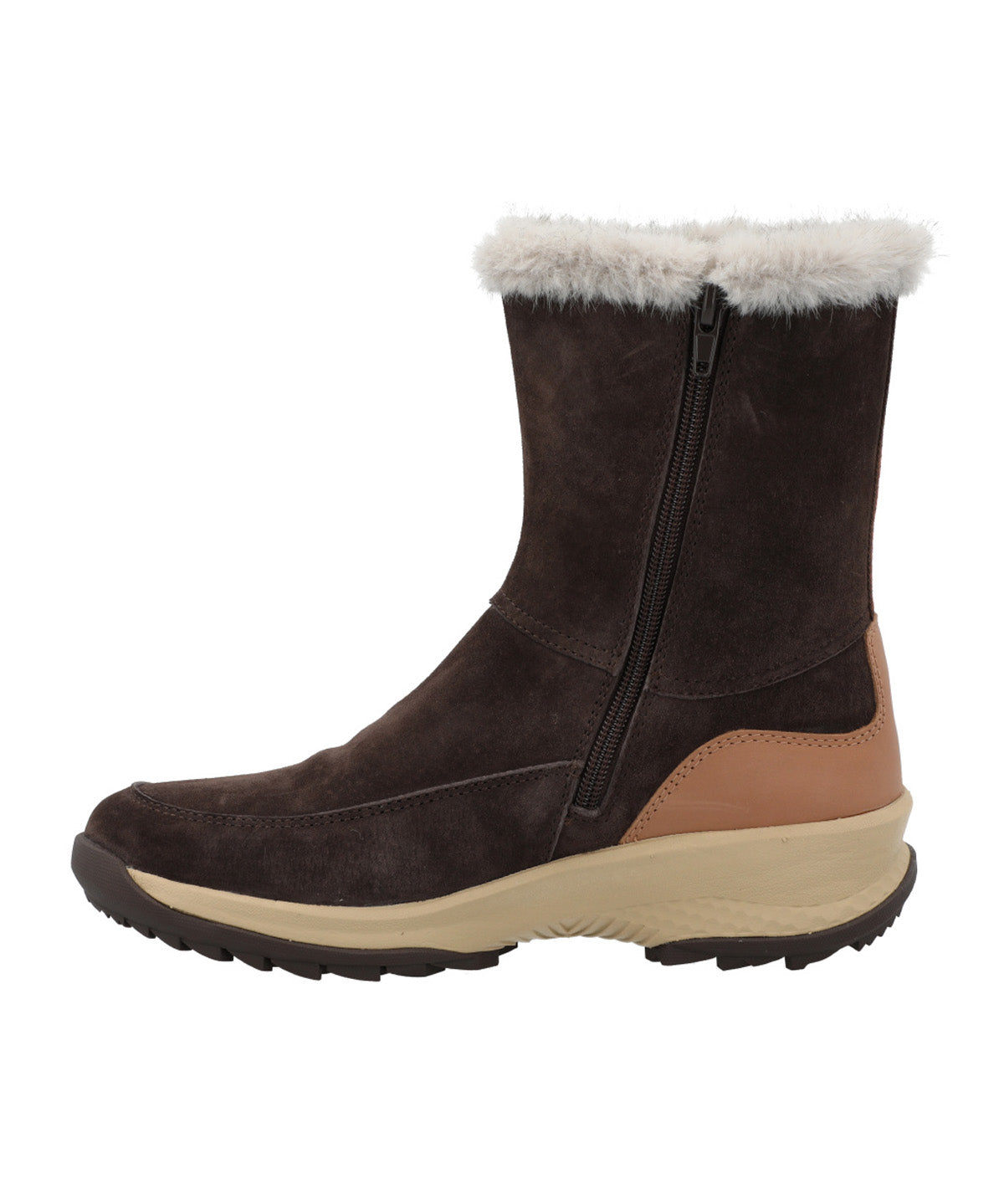 Botin Cuero Mujer Varja Café