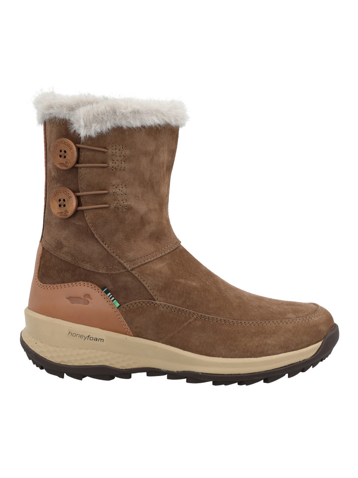 Botin Cuero Mujer Varja Café