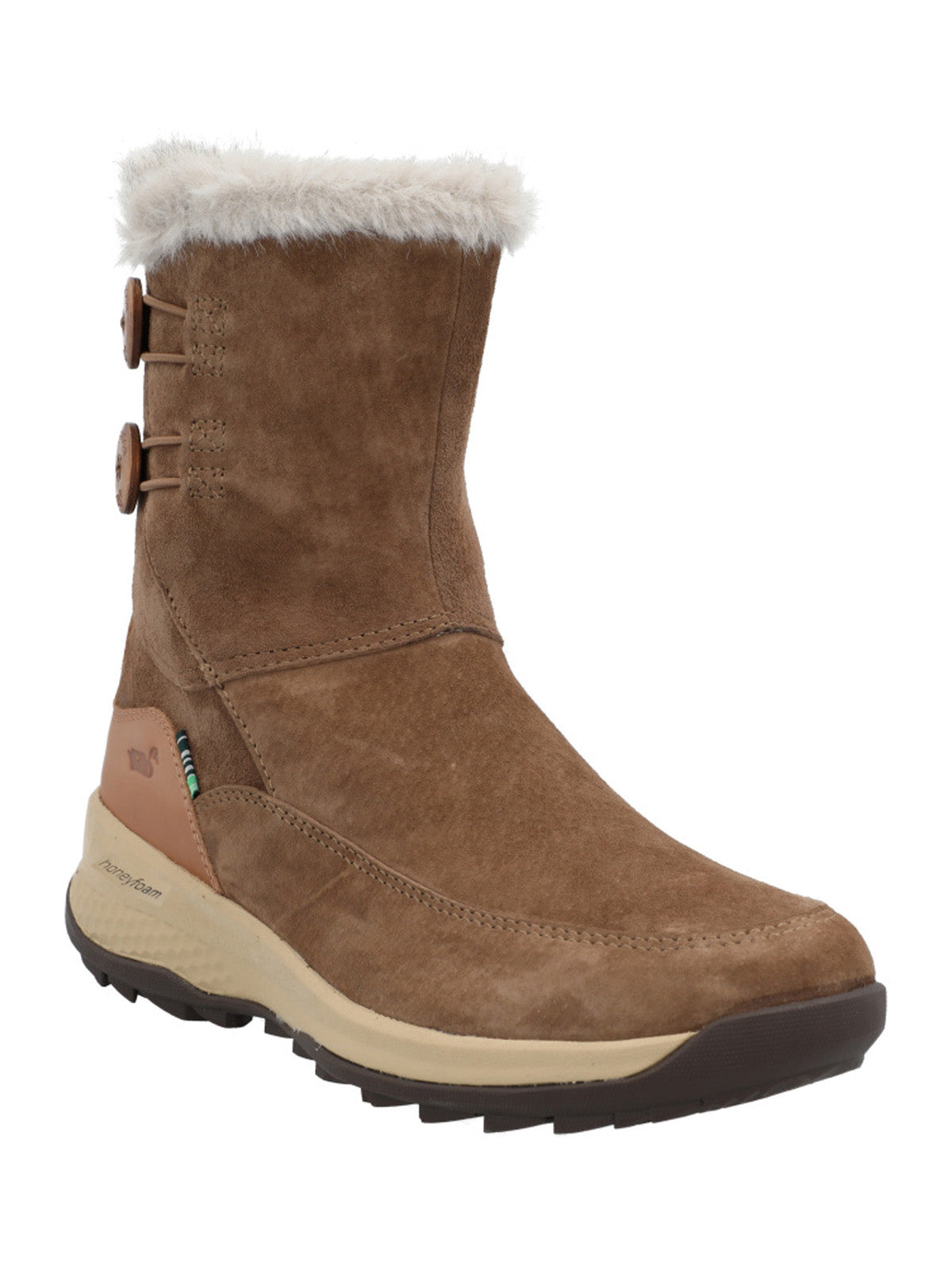 Botin Cuero Mujer Varja Café