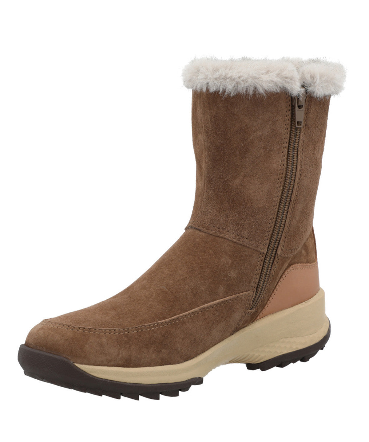 Botin Cuero Mujer Varja Café