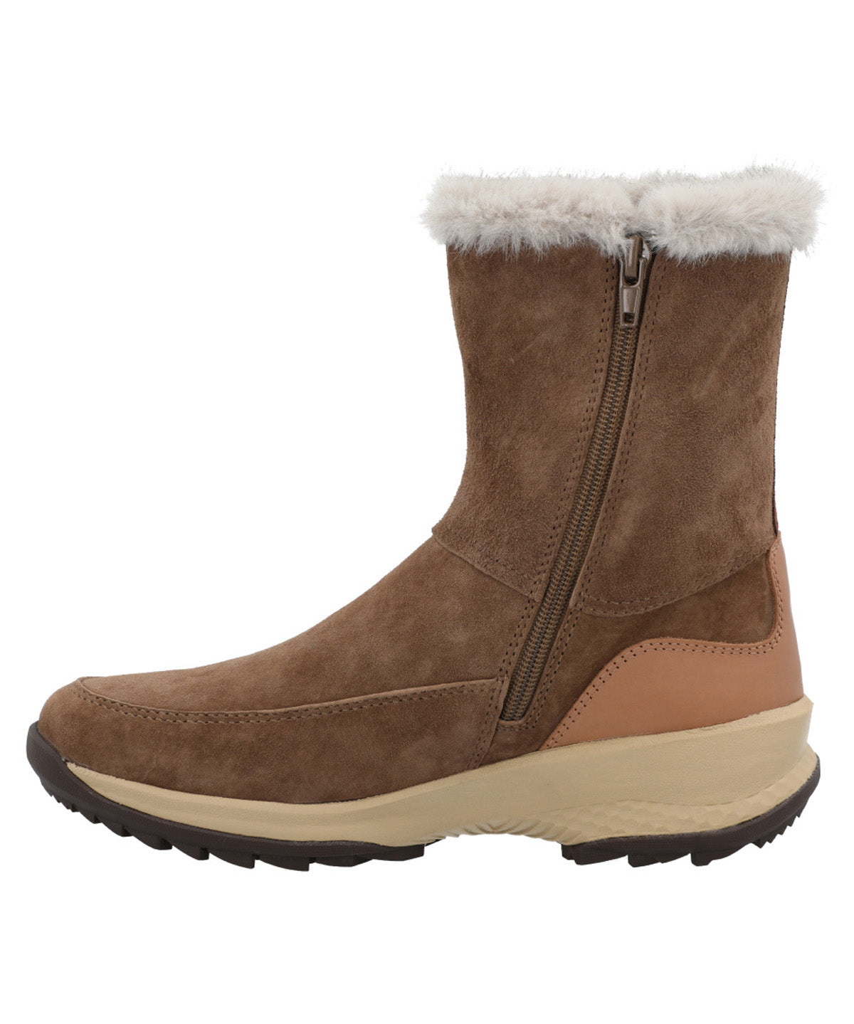 Botin Cuero Mujer Varja Café