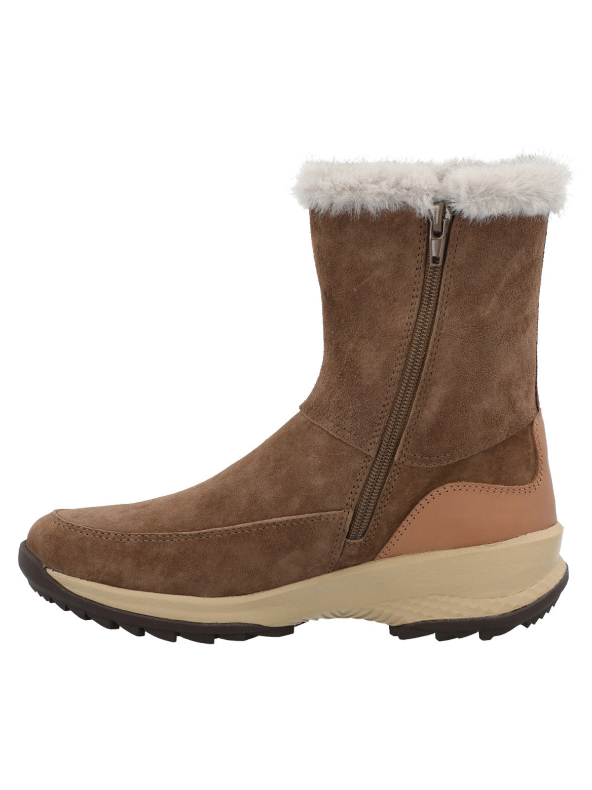 Botin Cuero Mujer Varja Café
