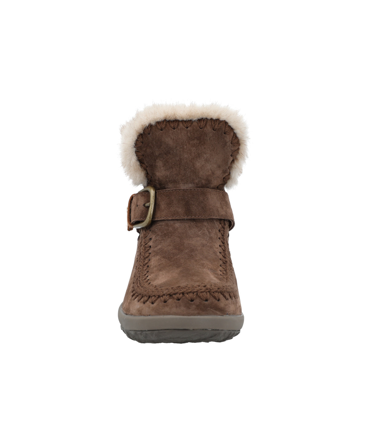 Botin Cuero Mujer Pepa Café