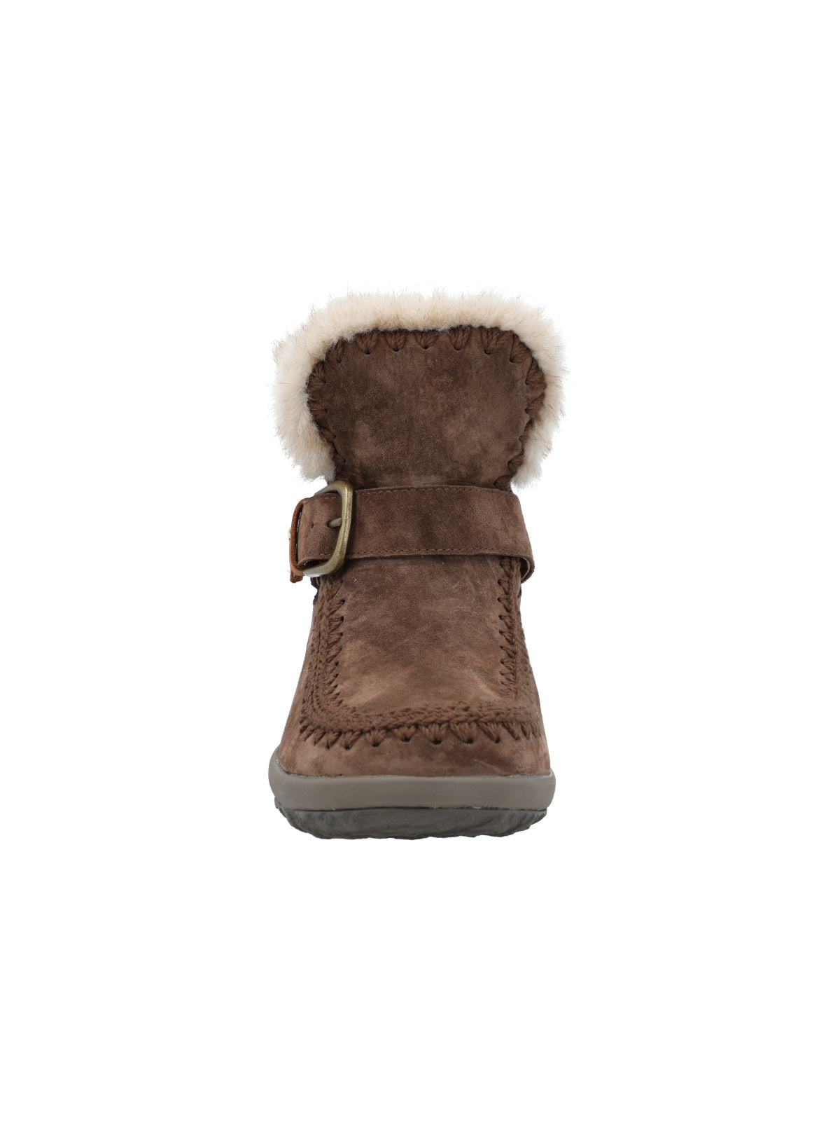 Botin Cuero Mujer Pepa Café