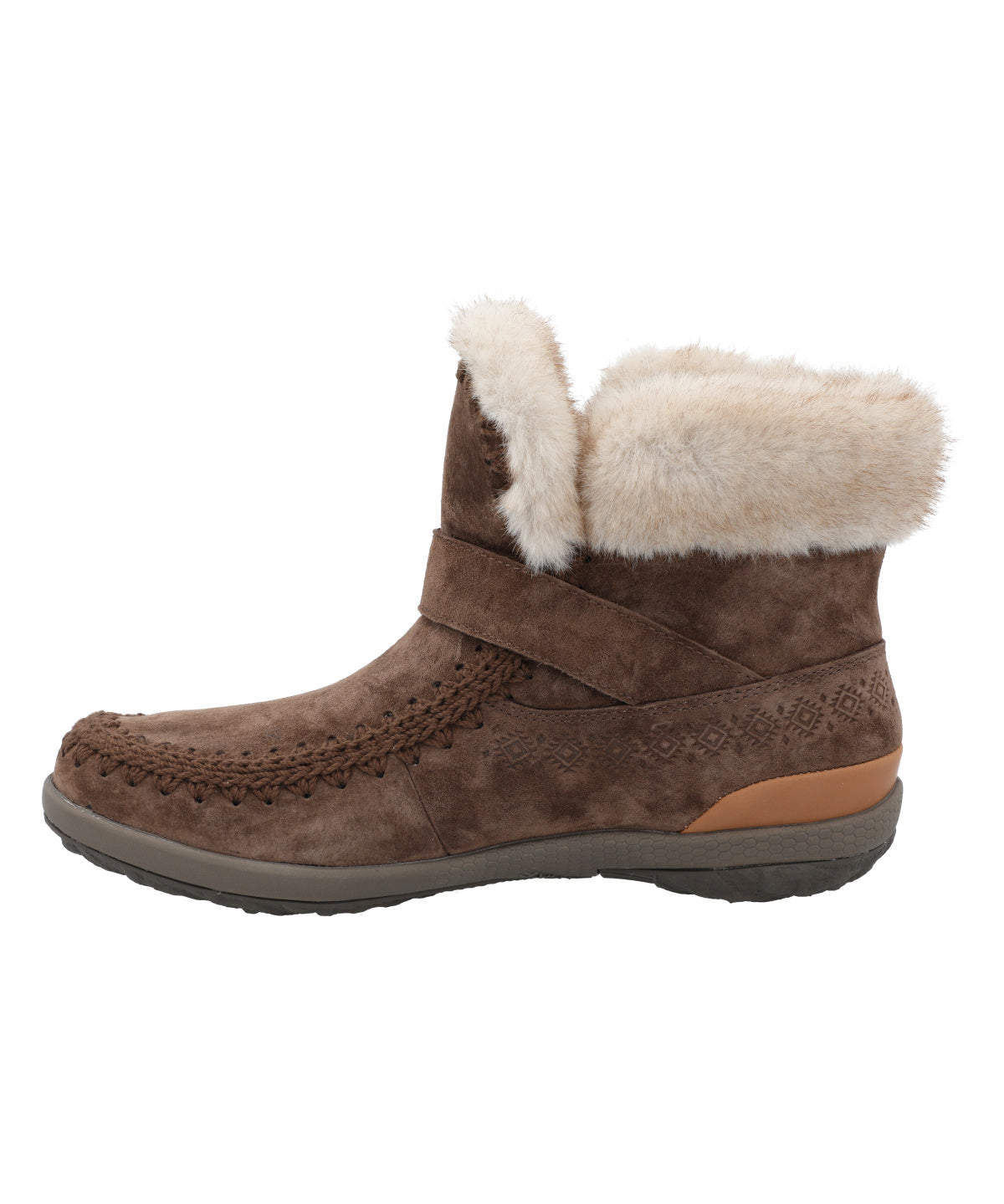 Botin Cuero Mujer Pepa Café