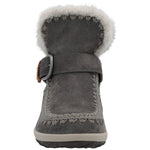 Botin Cuero Mujer Pepa Gris