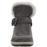 Botin Cuero Mujer Pepa Gris