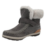 Botin Cuero Mujer Pepa Gris