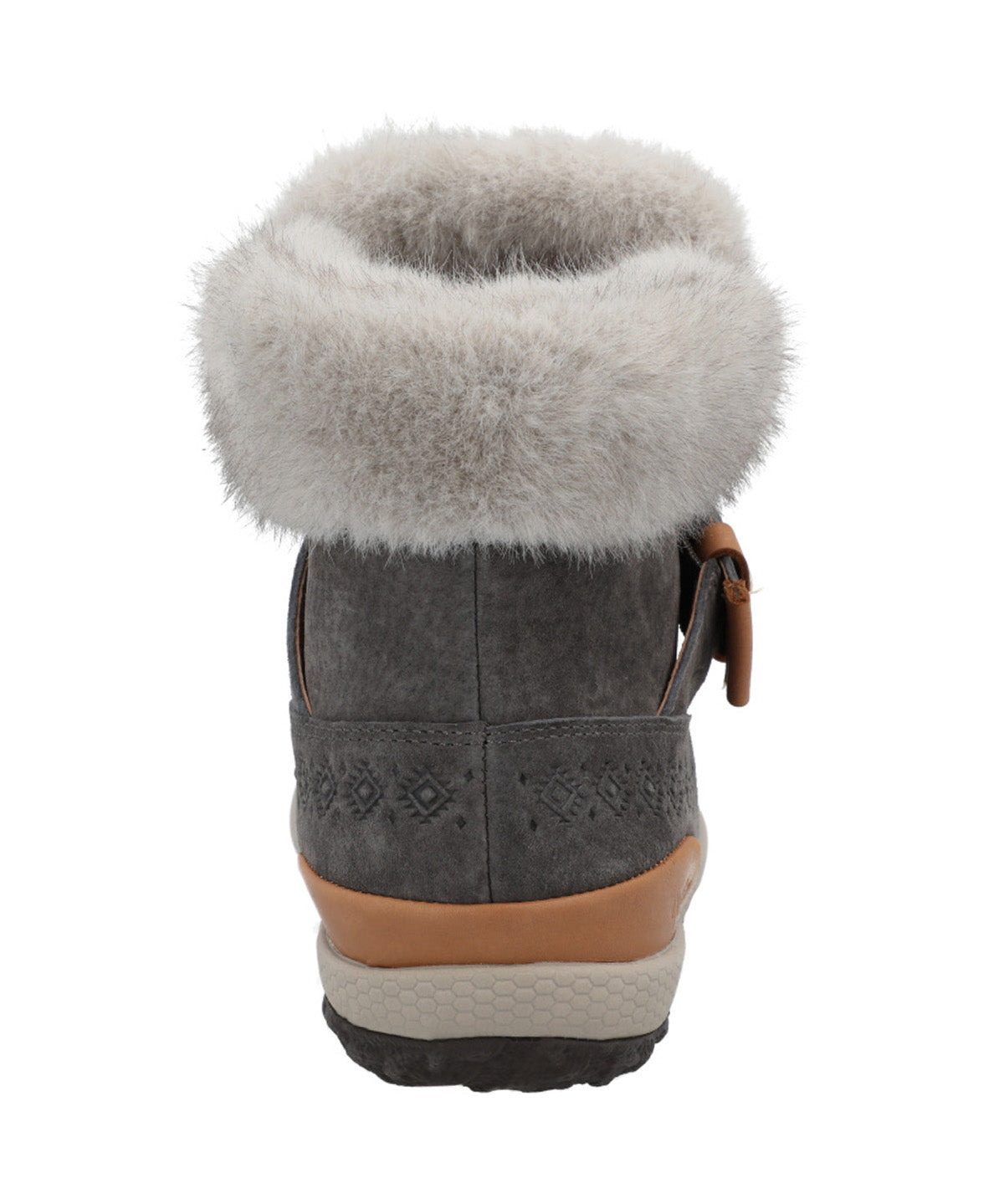 Botin Cuero Mujer Pepa Gris