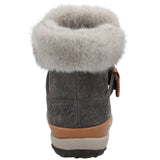 Botin Cuero Mujer Pepa Gris