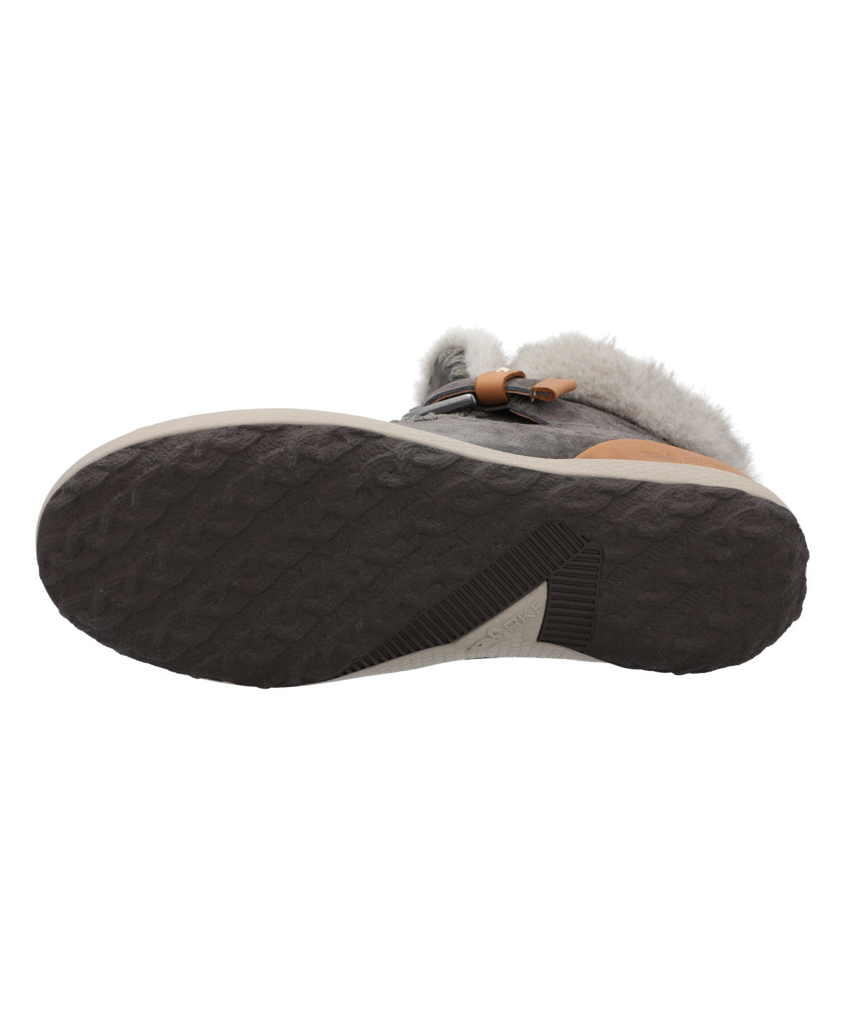 Botin Cuero Mujer Pepa Gris