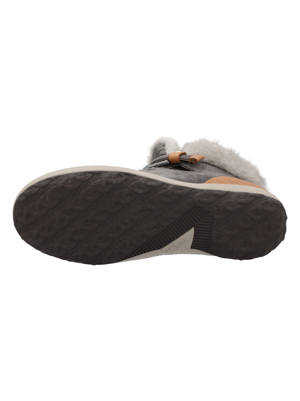 Botin Cuero Mujer Pepa Gris