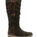 Bota Cuero Mujer New Amboro Verde Rockford