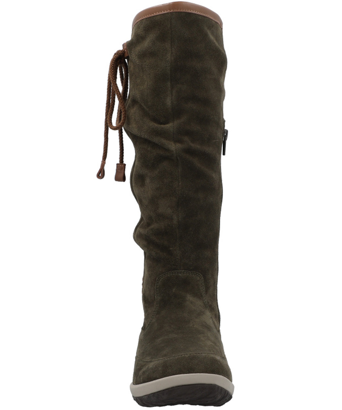 Bota Cuero Mujer New Amboro Verde Rockford