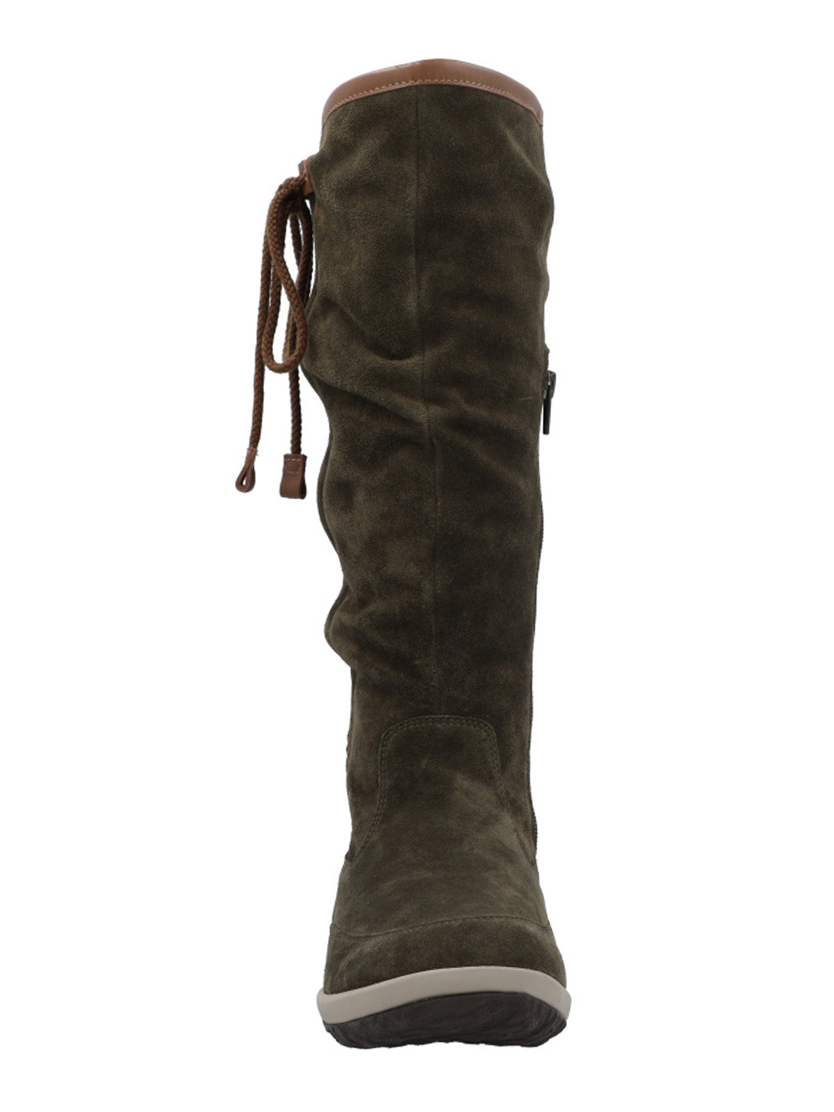Bota Cuero Mujer New Amboro Verde Rockford