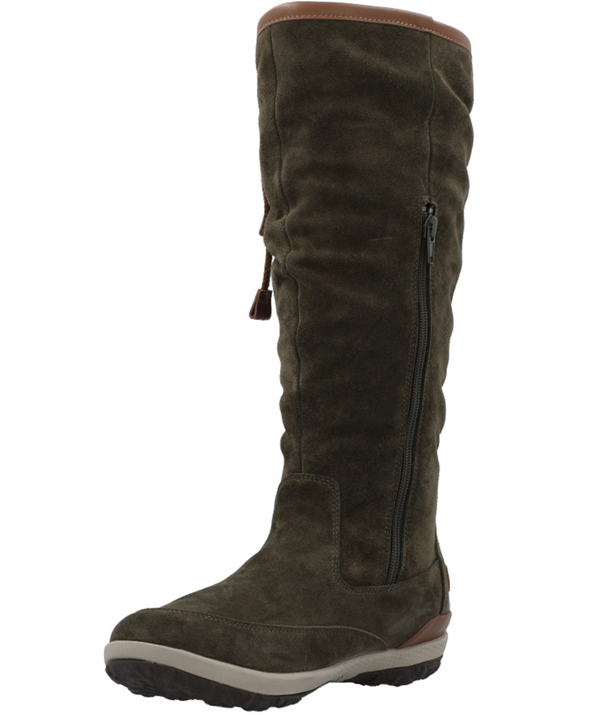 Bota Cuero Mujer New Amboro Verde Rockford