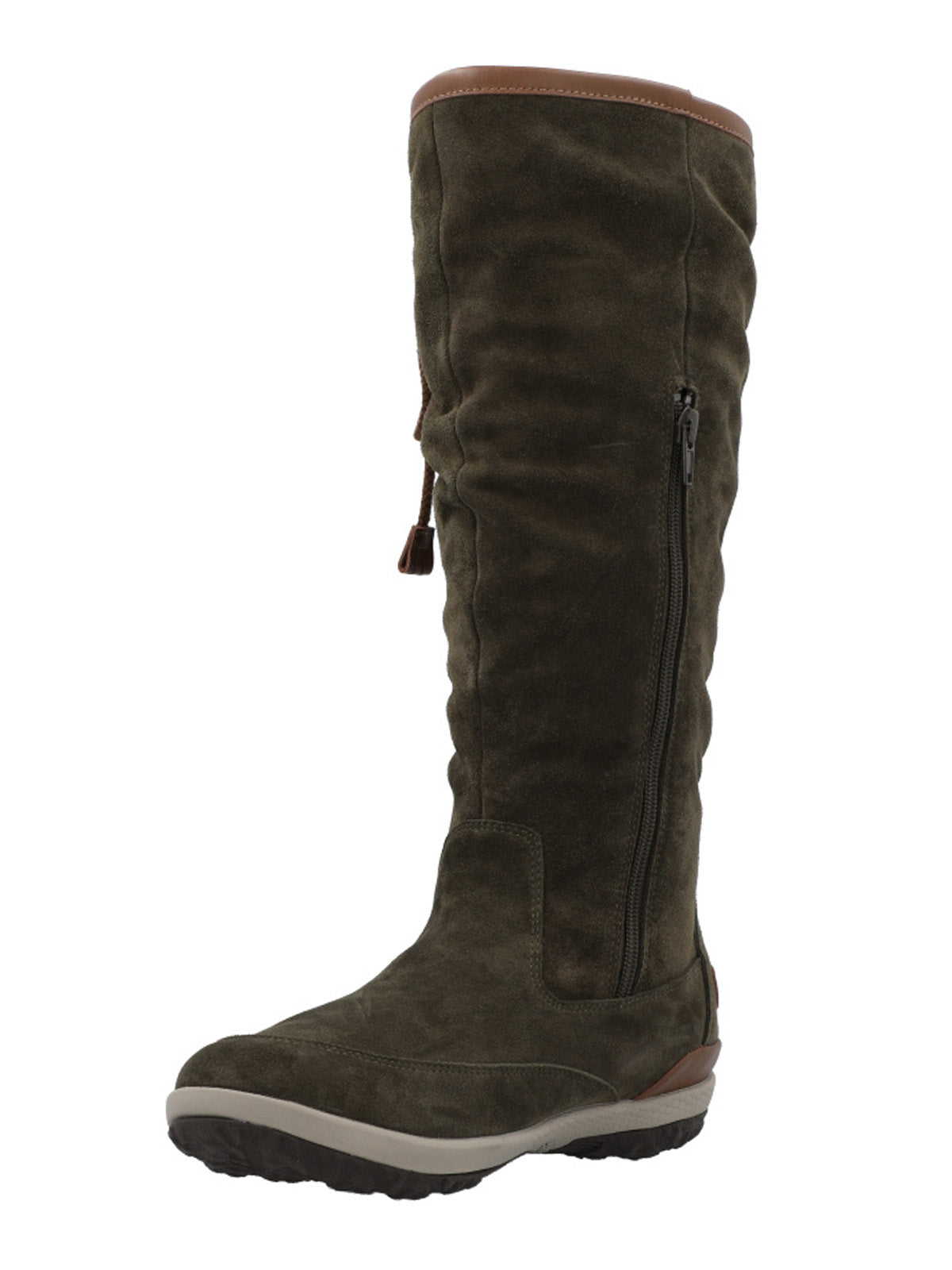 Bota Cuero Mujer New Amboro Verde Rockford