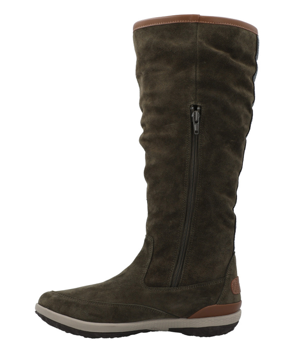Bota Cuero Mujer New Amboro Verde Rockford