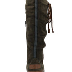 Bota Cuero Mujer New Amboro Verde Rockford