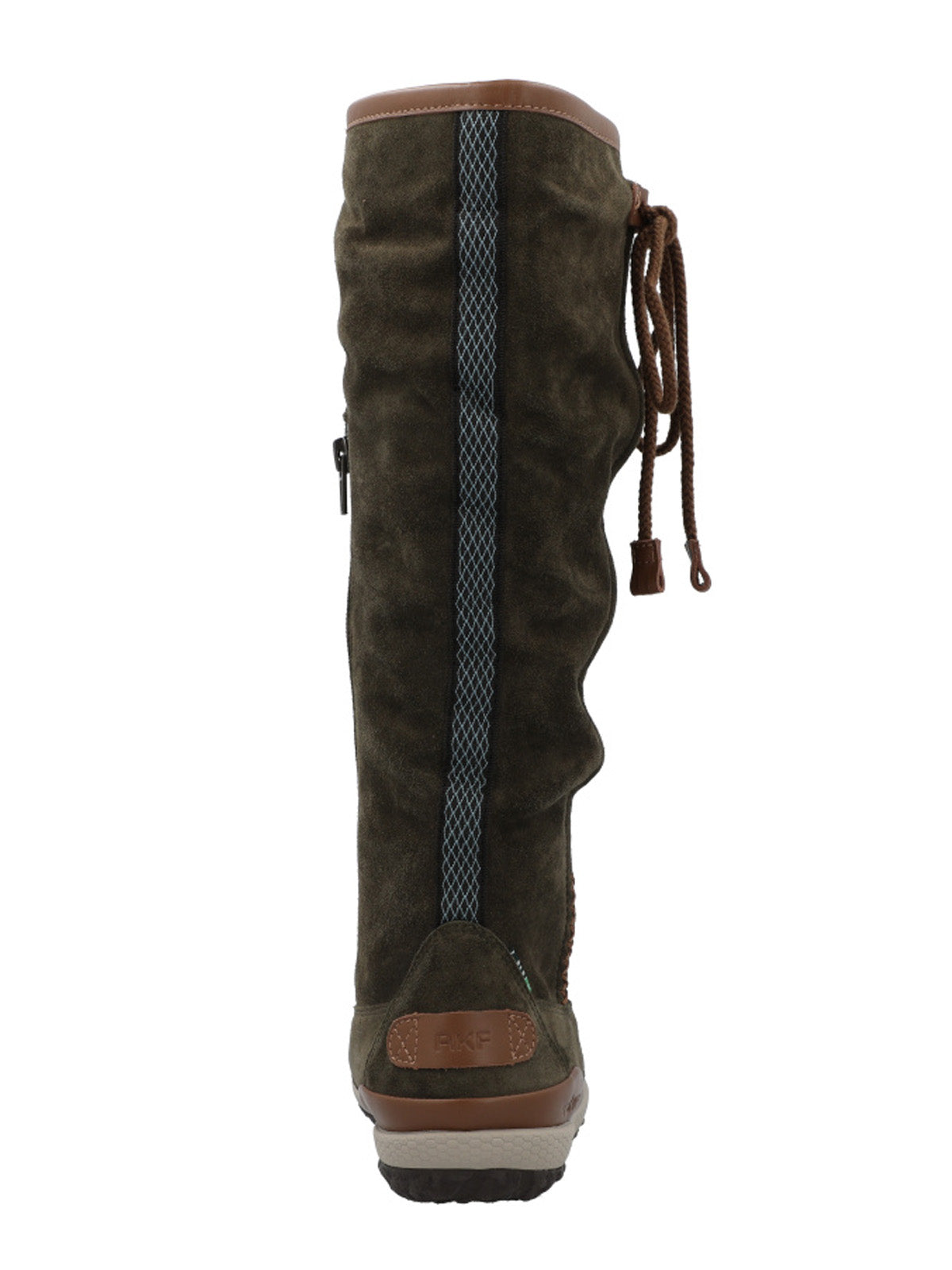 Bota Cuero Mujer New Amboro Verde Rockford