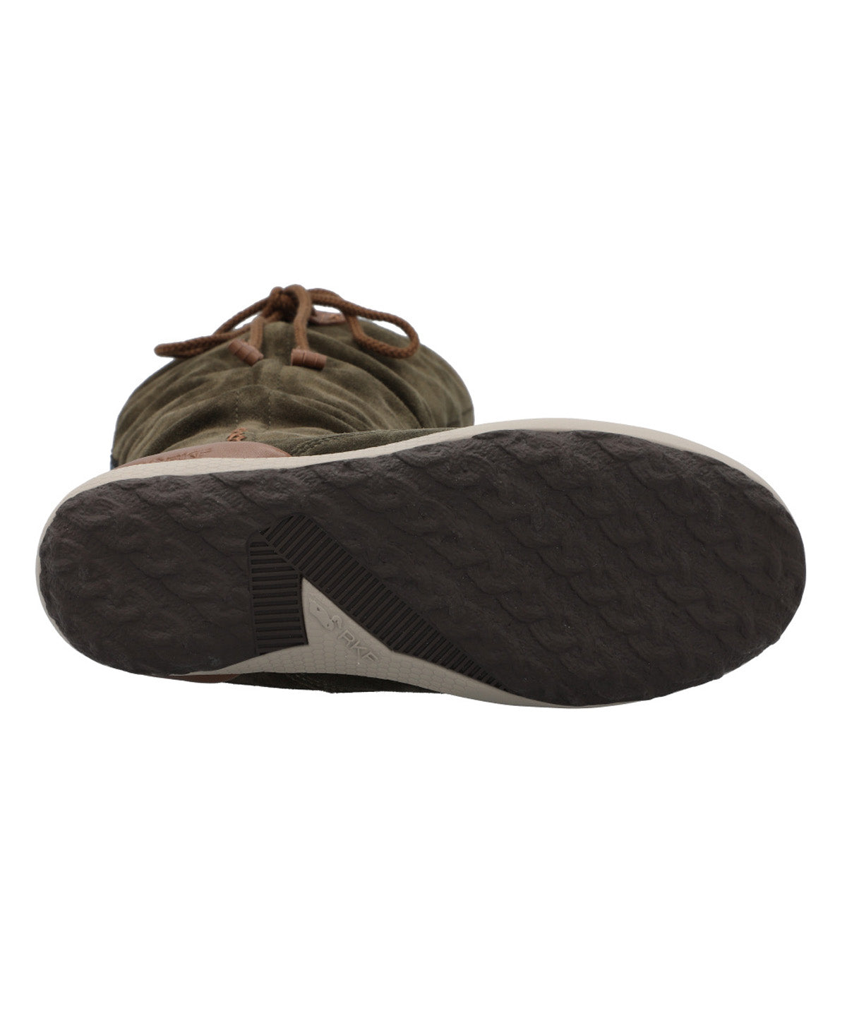 Bota Cuero Mujer New Amboro Verde Rockford