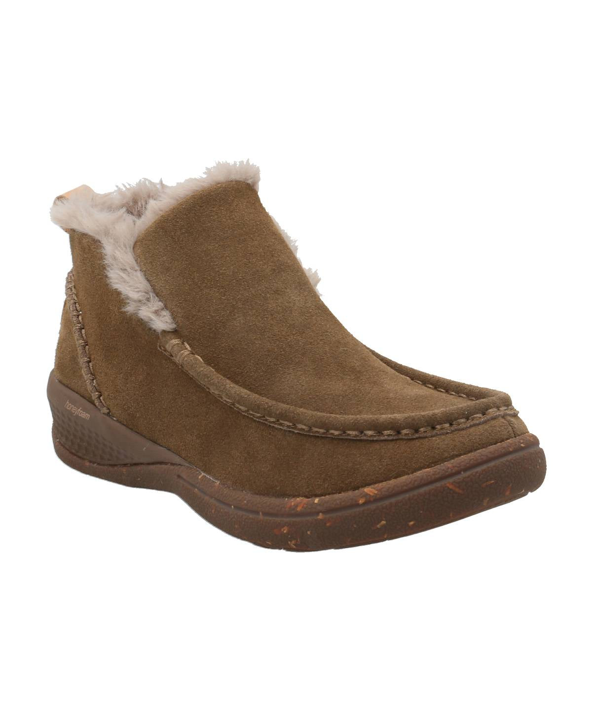 Botín Cuero Mujer Dealf Verde Rockford