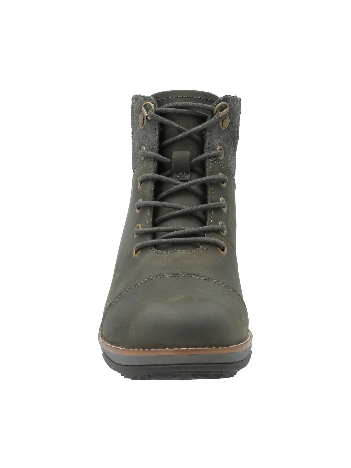 Botín Cuero Mujer Igsa Gris Rockford