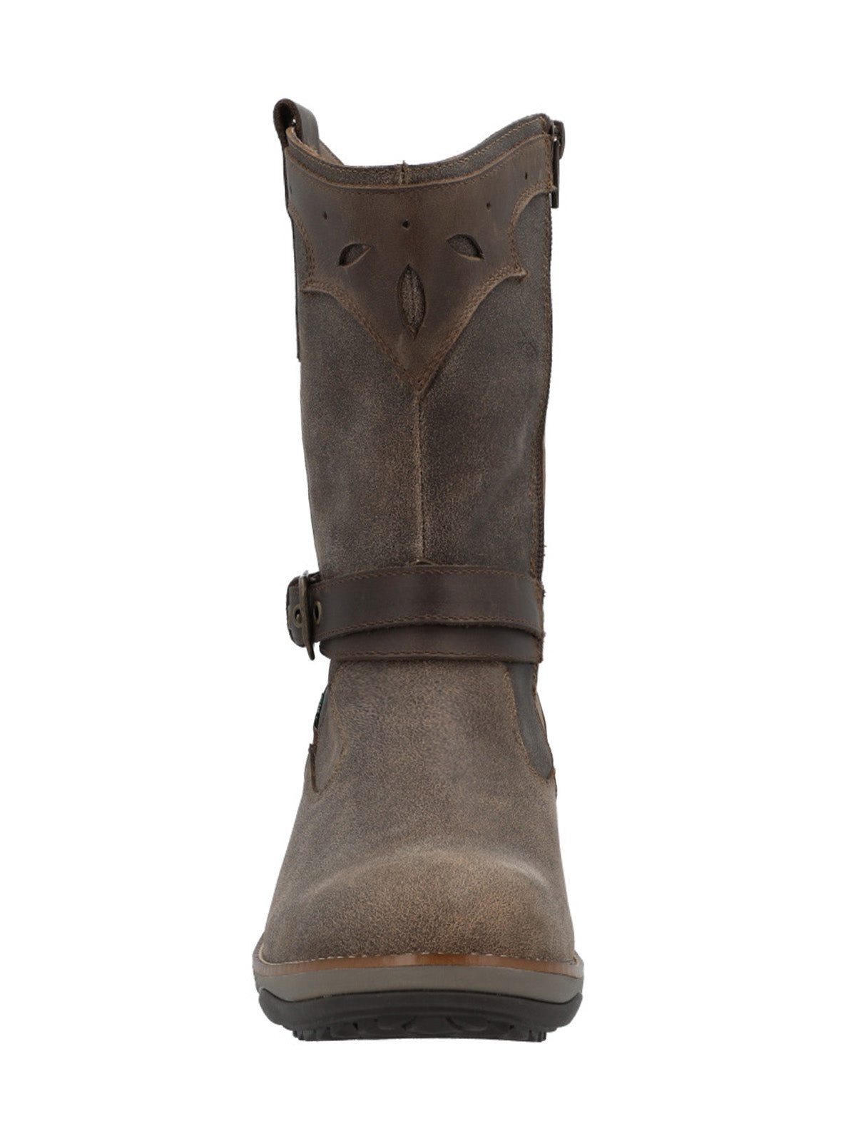 Bota Cuero Mujer Nia Café