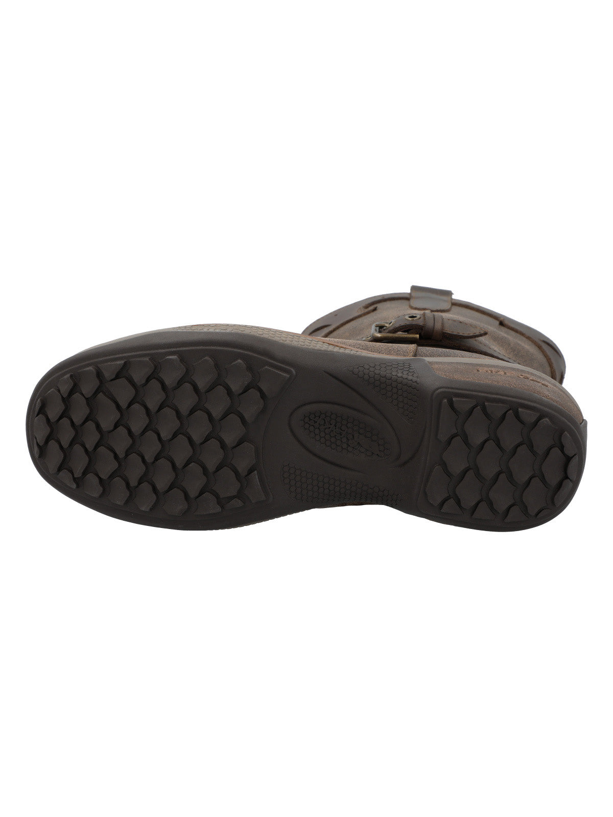 Bota Cuero Mujer Nia Café