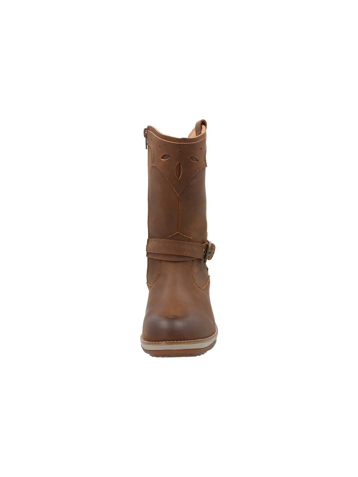 Bota Cuero Mujer Nia Café Rockford