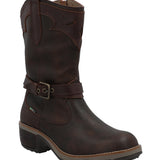 Bota Cuero Mujer Nia Café